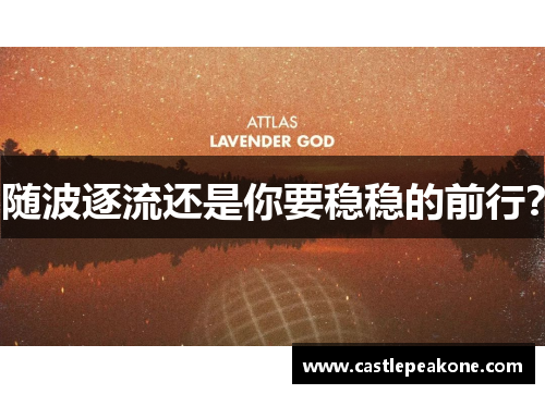 随波逐流还是你要稳稳的前行？